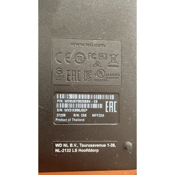 WD Elements Portable Hard Drive 2T . USB - Picture 7 of 8